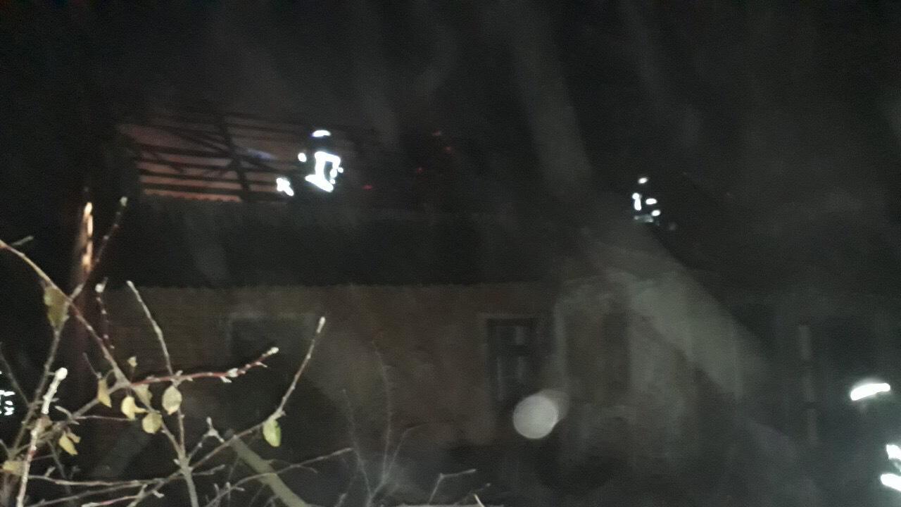 В Запорожской области сгорел дом, пока хозяин спал (ФОТО)