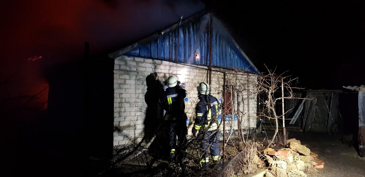В Запорожской области в собственном доме заживо сгорел человек (ФОТО)