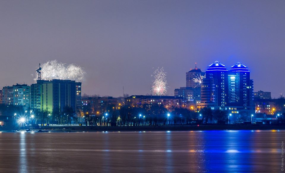 В сети появились снимки первых минут встречи Нового года (ФОТО)