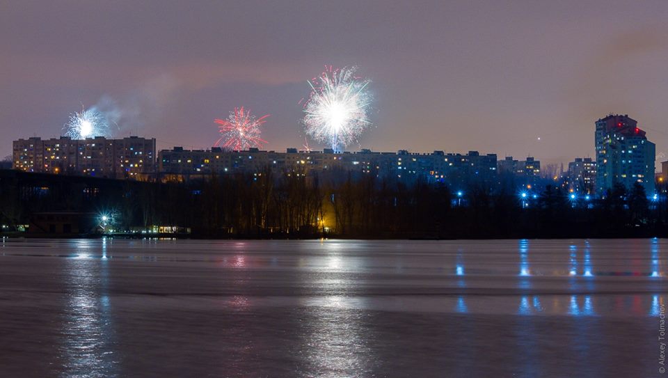 В сети появились снимки первых минут встречи Нового года (ФОТО)
