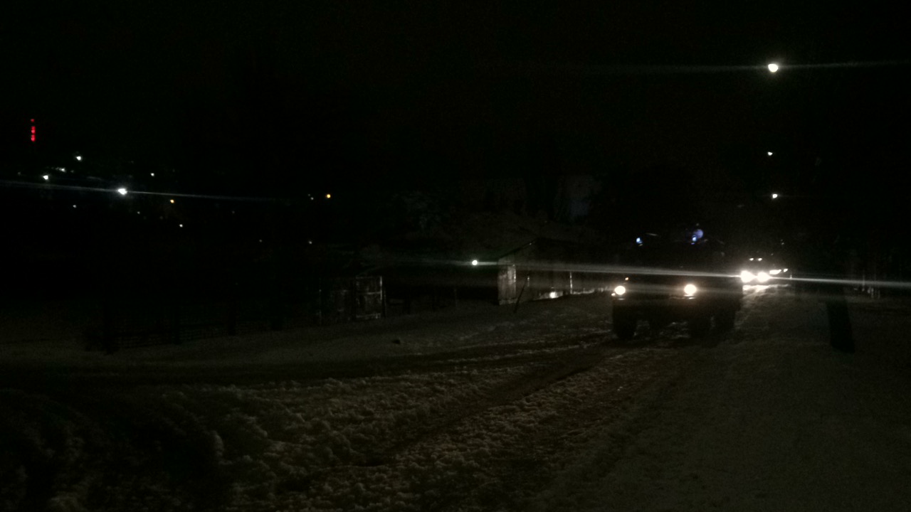 В Запорожской области "скорая" с роженицей застряла в снежном заносе (ФОТО)