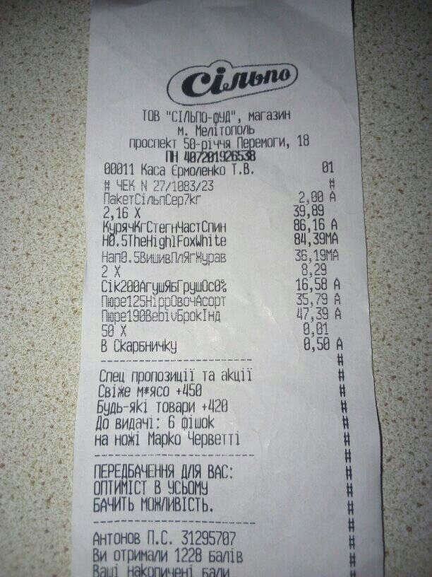 Супермаркет в Запорожской области уличили в обмане (ФОТО)