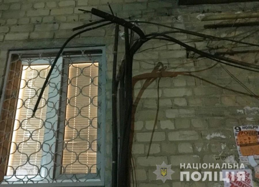 В Запорожской области на улице остановили вора, который переносил в пакетах добычу (ФОТО)