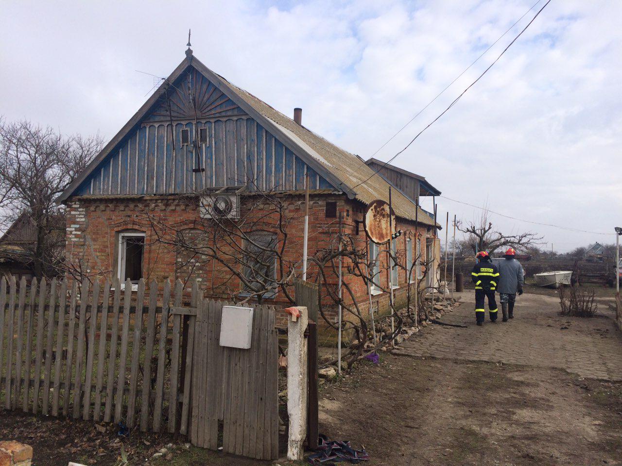 В Запорожской области на пожаре заживо сгорели отец и сын (ФОТО)
