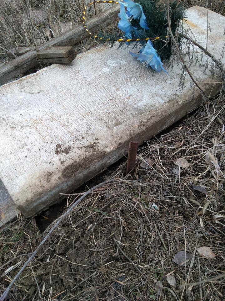 В селе под Запорожьем вандалы разгромили кладбище: опубликованы ФОТО