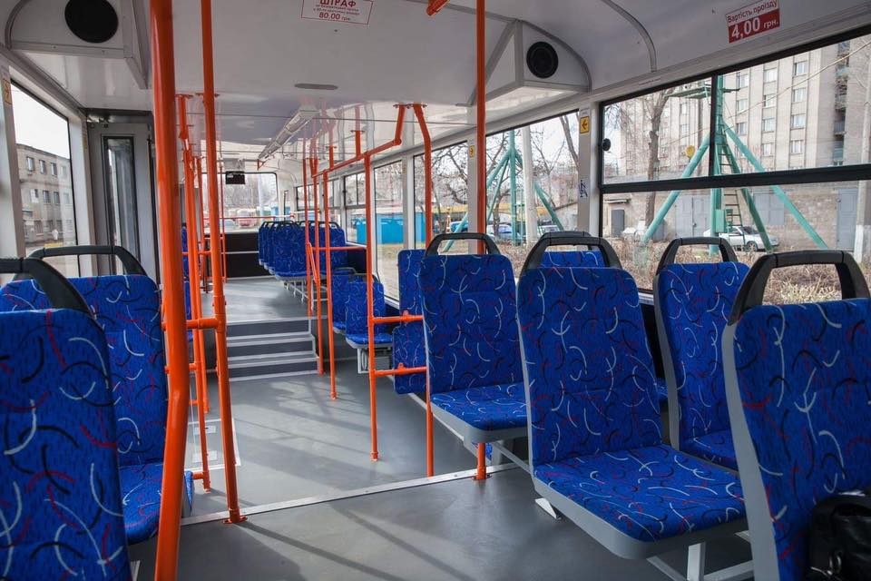 В Запорожье на линию вышел 6-й трамвай местного производства (ФОТО)