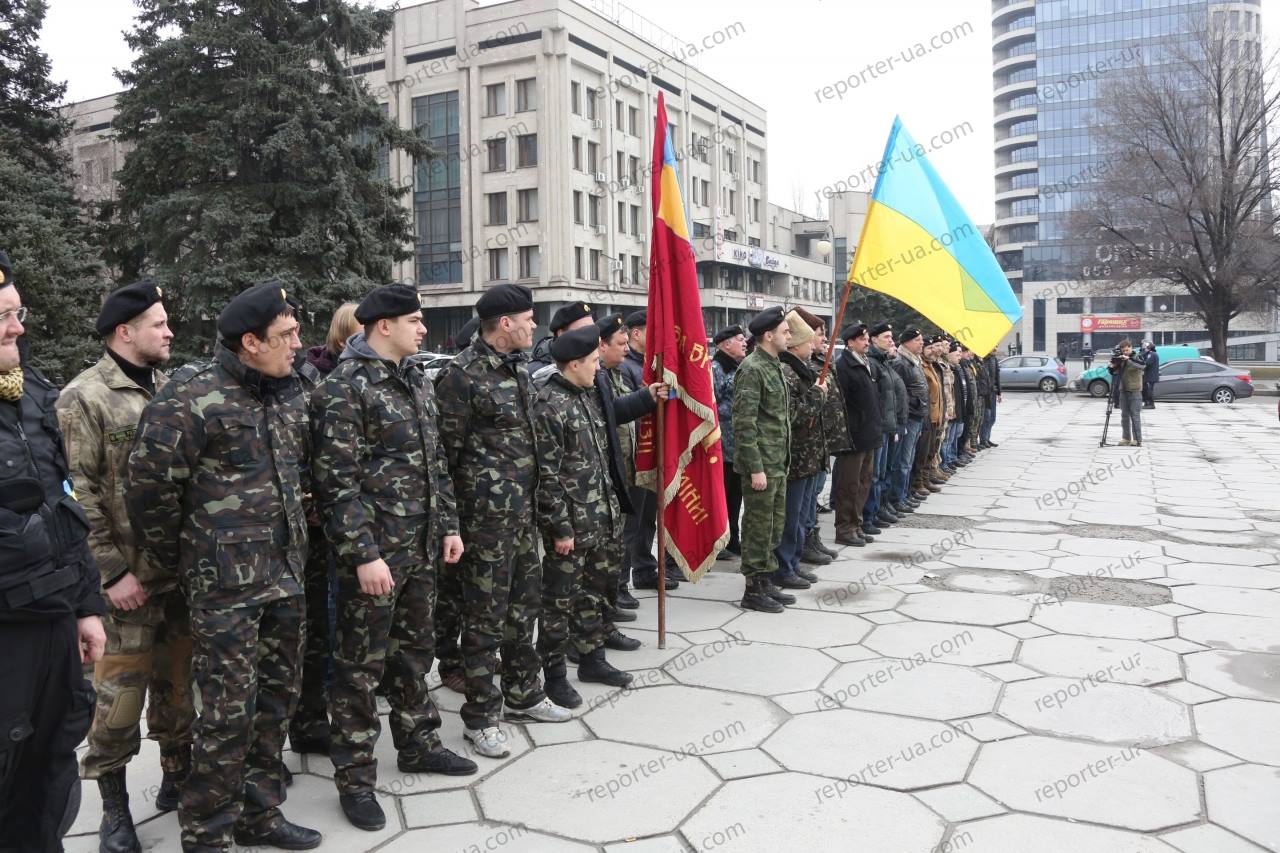 Хортицкому полку исполнилось 5 лет (ФОТОРЕПОРТАЖ)