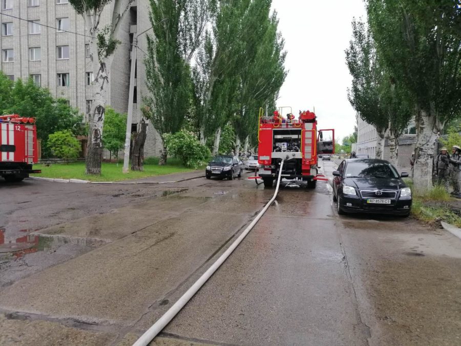 В курортном городе Запорожской области спасатели ликвидировали утечку аммиака (ФОТО)