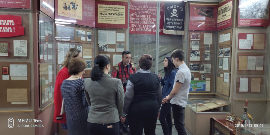 В Запорожскую область приехал испанский журналист, который собирает материалы про Махно (ФОТО)