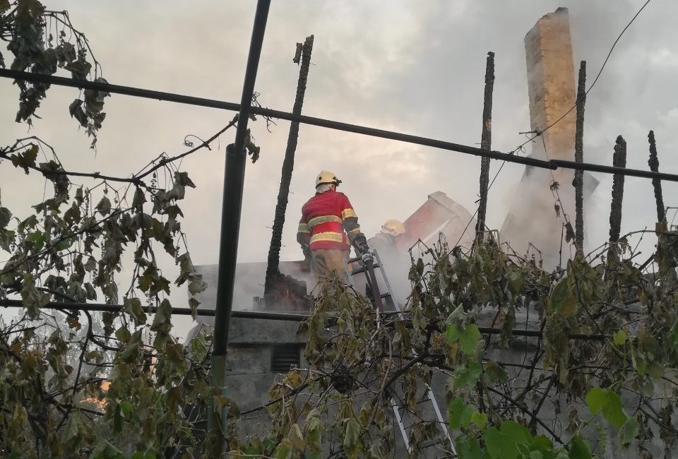В Запорожской области произошел масштабный пожар (ФОТО)
