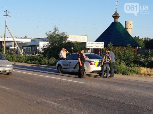 В Запорожской области под колёсами "скорой" скончался человек (ФОТО)