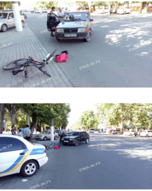 В Запорожской области под колёса авто попал велосипедист (ФОТО)