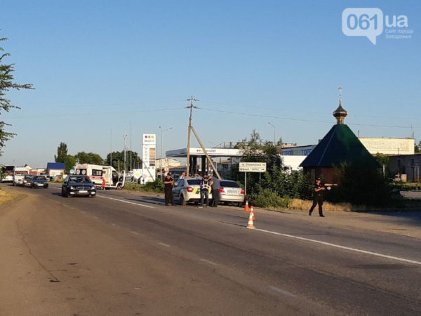 В Запорожской области под колёсами "скорой" скончался человек (ФОТО)