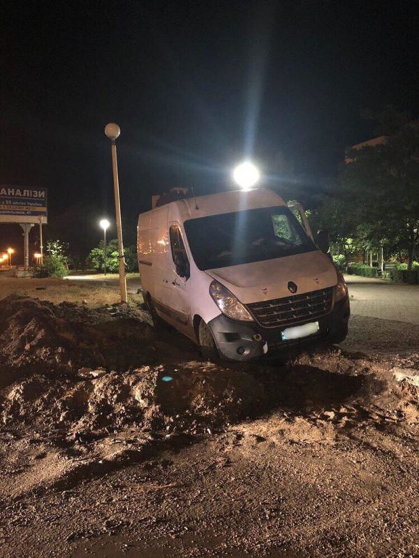 Пьяный водитель спровоцировал очередное ДТП на дорогах Запорожской области (ФОТО)