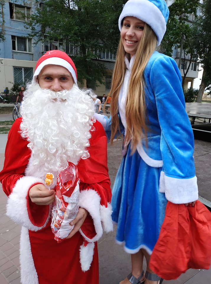 В Запорожской области отметили Новый год в июле (ФОТО)
