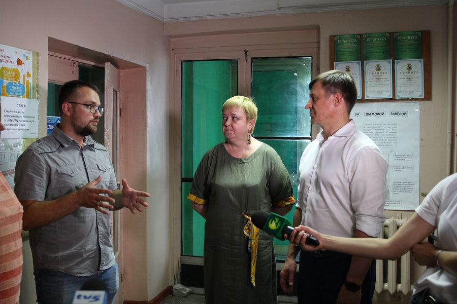Игорь Чумаченко взял под контроль ситуацию с аварийным трубопроводом в радиотехническом колледже