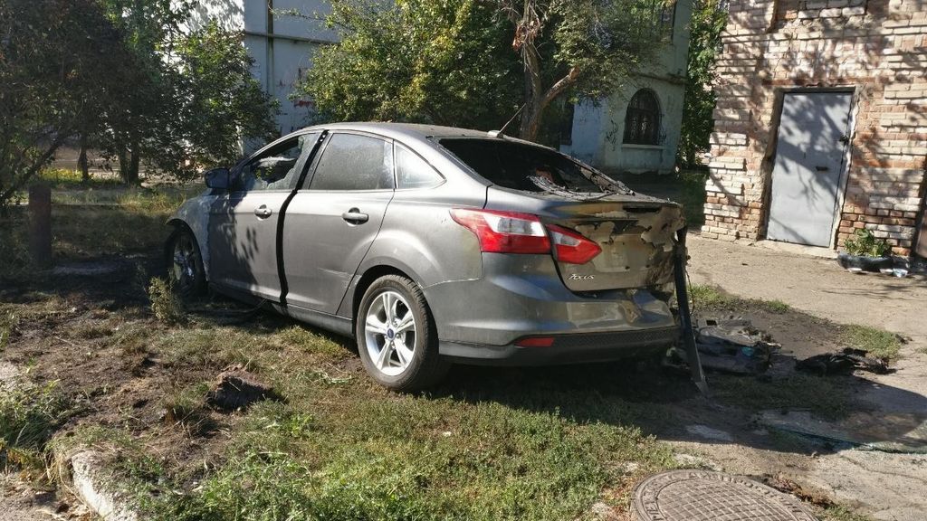 Появились новые подробности о сожженном в Запорожье автомобиле (ФОТО)
