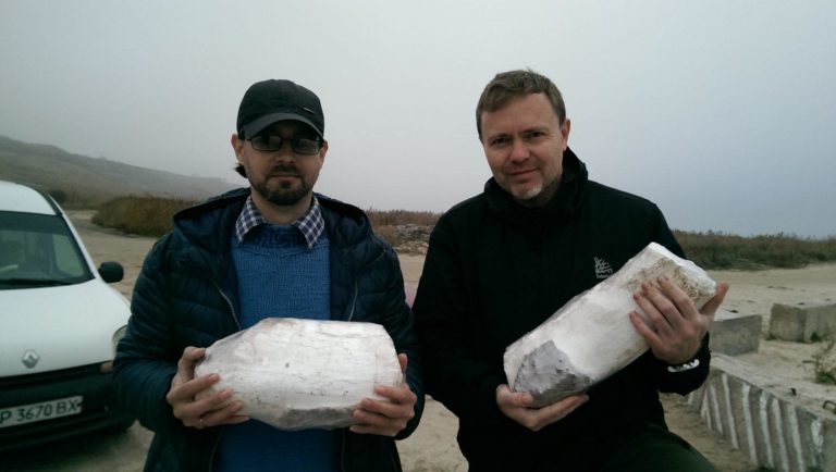 Удивительная находка: у Азовского моря обнаружили остатки ископаемого животного (ФОТО)