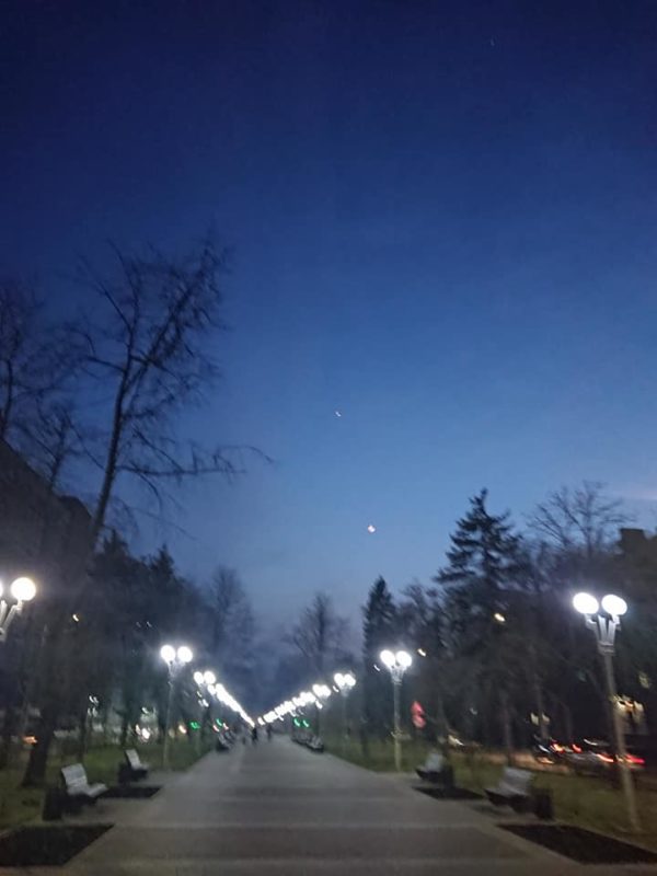 Ночью над Запорожьем можно было увидеть "свидание планет" (ФОТО)
