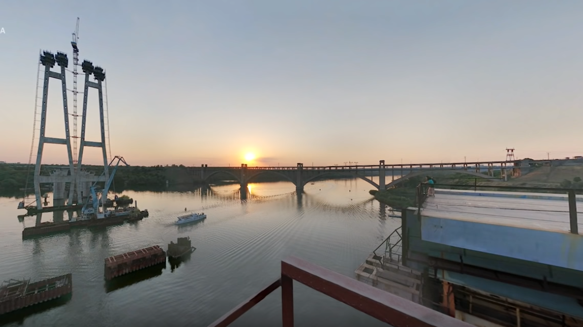 Курьёз: в Запорожье достроили мосты (ФОТО, ВИДЕО)