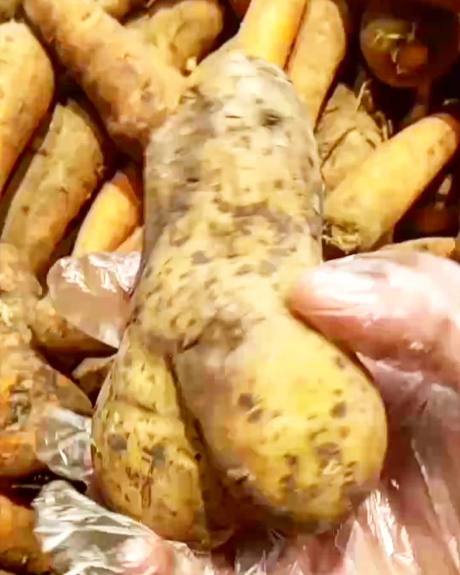 Курьёз: в запорожском магазине продают картошку "для взрослых" (ФОТО)
