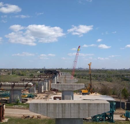 В Запорожье активно продолжается строительство мостов: что сделано на объекте (ФОТО)