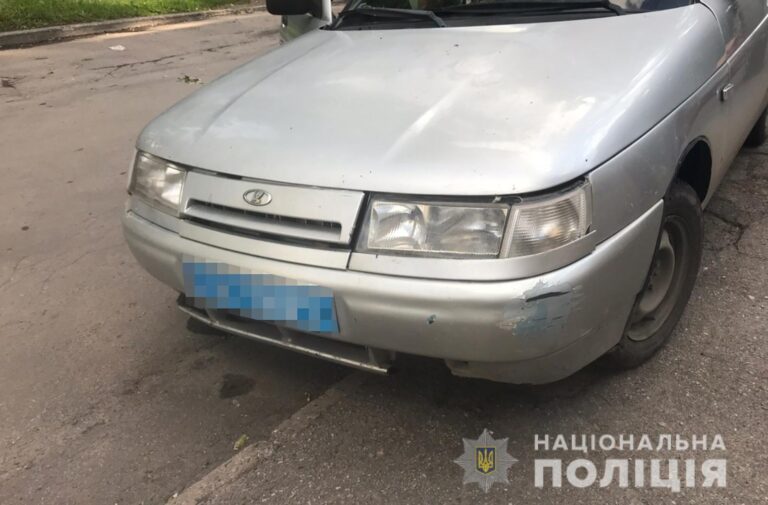 В Запорожье полицейский сбил 8-летнего ребенка