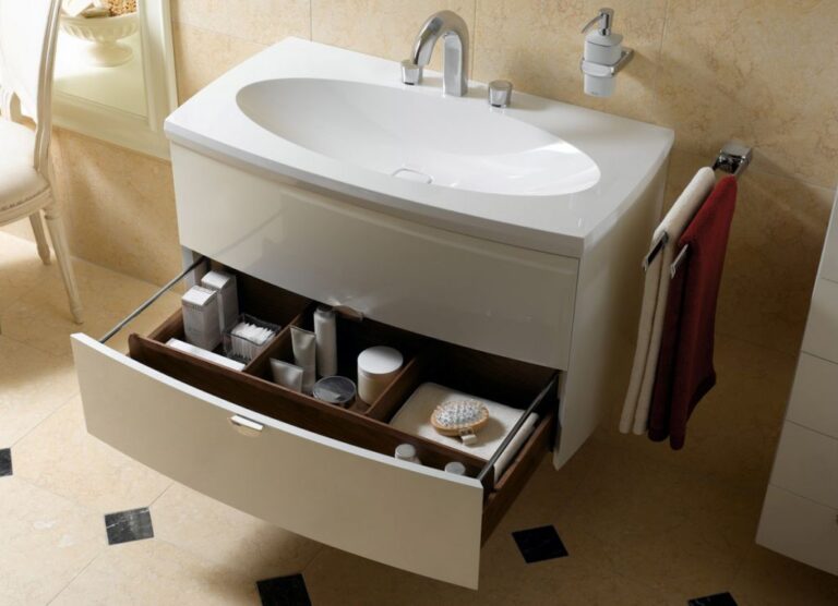 Особенности выбора тумбы с умывальником
