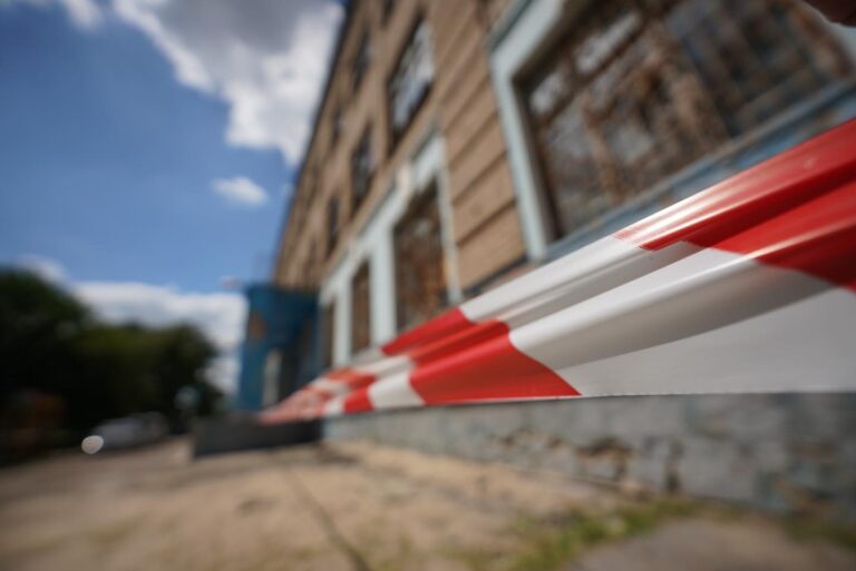 В Запорожье сгоревшую школу обещают восстановить за год (ФОТО)