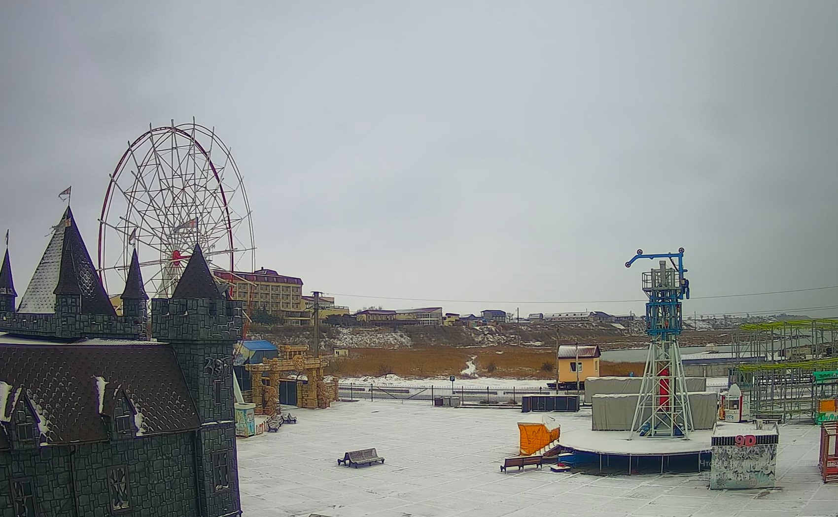 Кирилловка в снегу: в сети показали, что происходит на популярном запорожском курорте (ФОТО, ВИДЕО)
