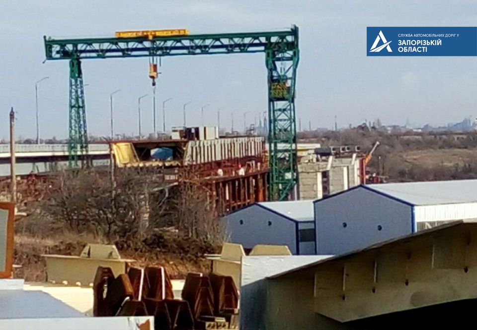 Стало известно, что уже сделано на второй части нового моста в Запорожье (ФОТО)