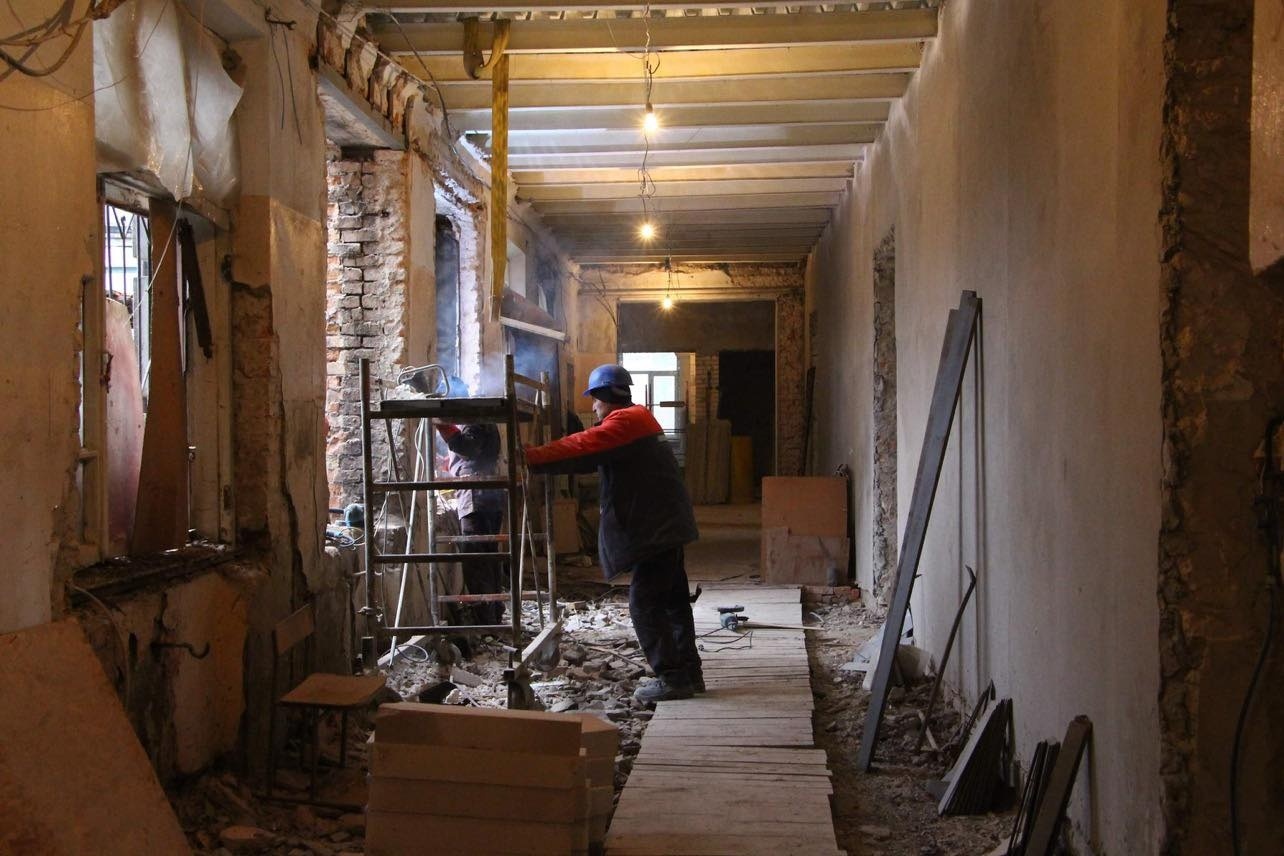 В Запорожье сгоревшую школу обещают восстановить в текущем году (ФОТО)