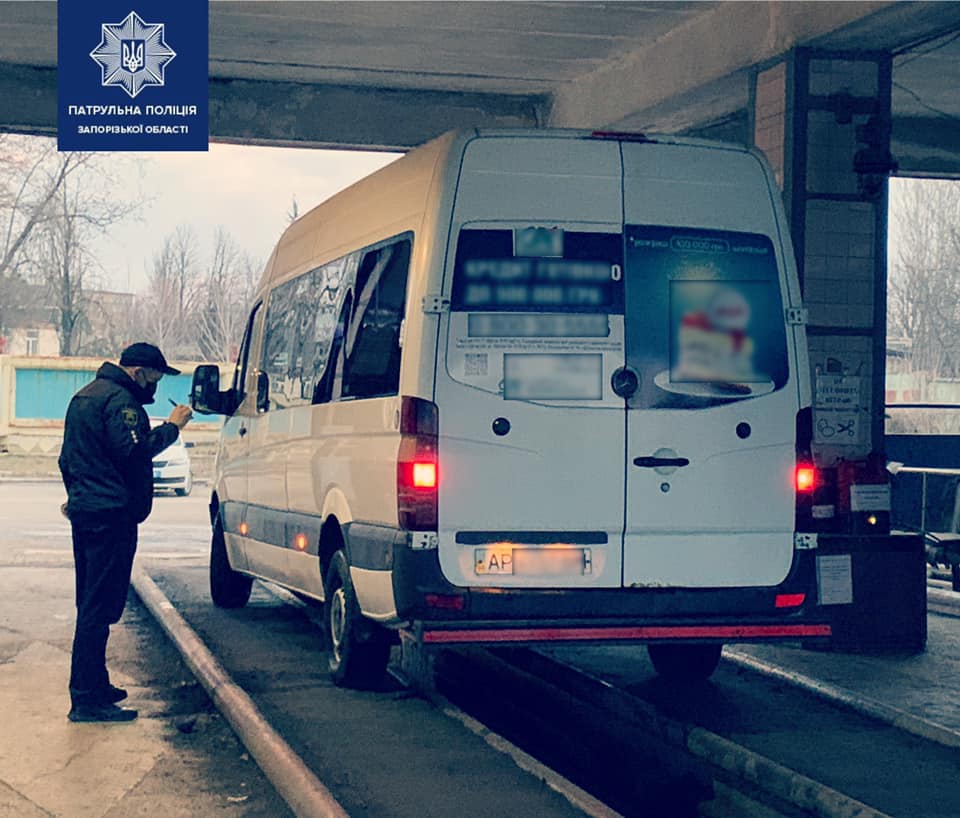 В Запорожье проверили городские маршрутные такси (ФОТО)