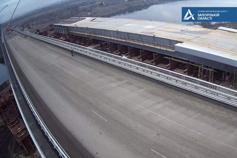 В Запорожье на новом мосту будет временно ограничено движение (СХЕМА)