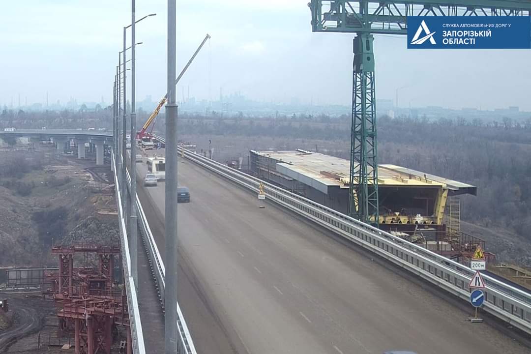 В Запорожье на новом мосту будет временно ограничено движение (СХЕМА)
