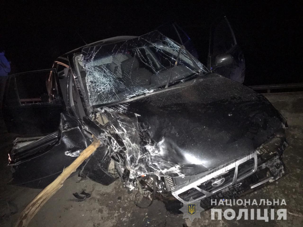 На запорожской трассе произошло смертельное ДТП: авто превратилось в груду металлолома (ФОТО)
