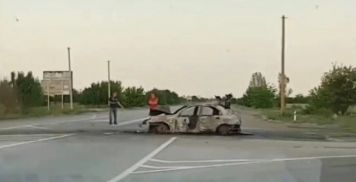 В Запорожской области произошло ДТП с пострадавшими: одно авто сгорело (ФОТО)