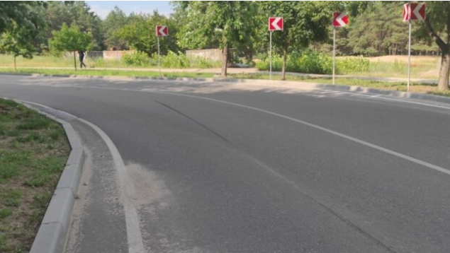 В Энергодаре мотоциклист устроил ДТП и сбежал с места аварии (ФОТО)