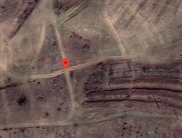Под Мелитополем авто едва не наехало на противотанковую мину (ФОТО)