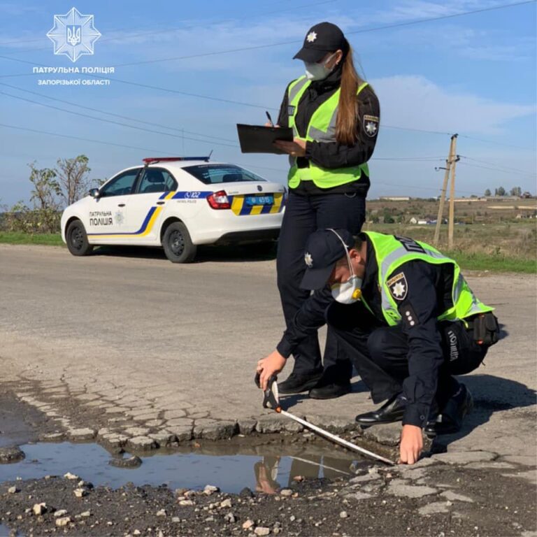 В Запорожской области патрульные начали массовые проверки на дорогах (ФОТО)