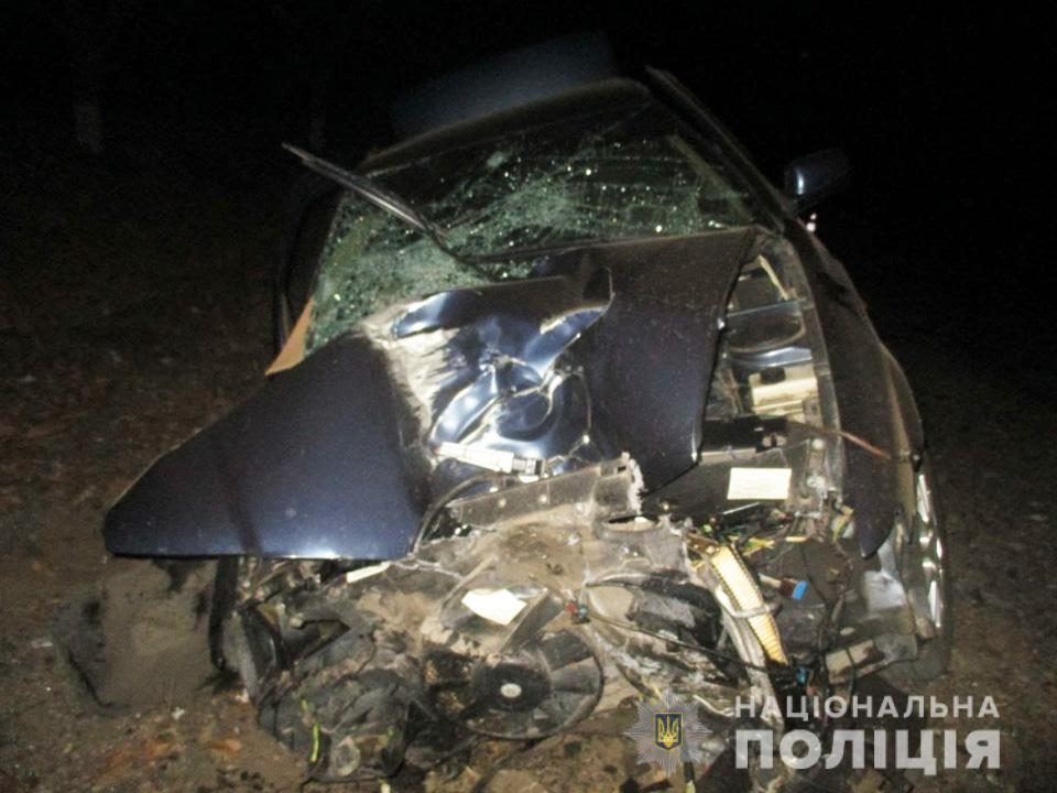 В Запорожской области легковушка слетела с дороги: есть пострадавшие (ФОТОФАКТ)