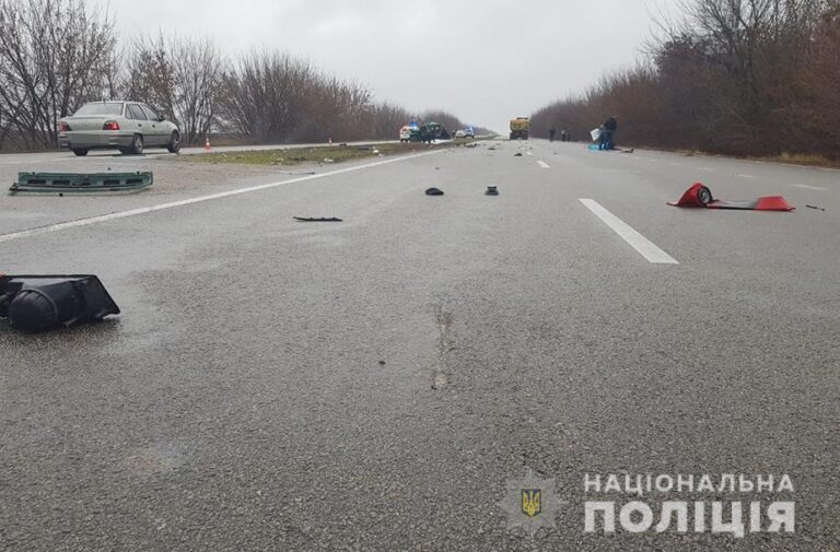 ДТП с тремя погибшими в Запорожской области: следователи проводят расследование (ФОТО)