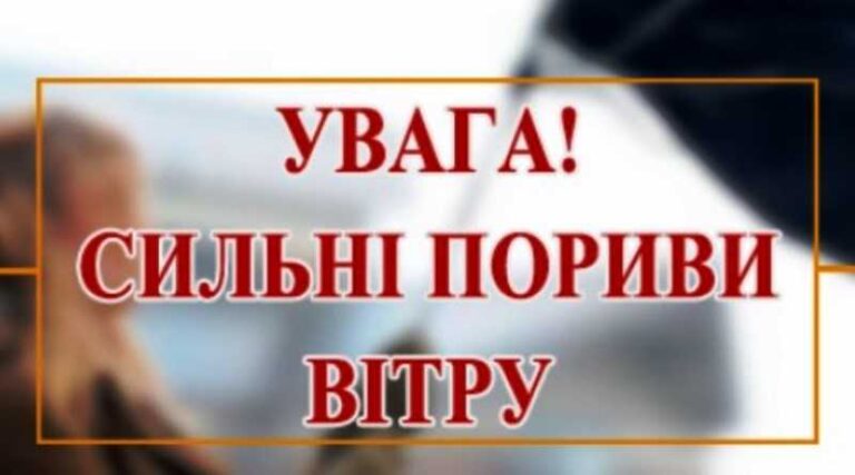 В Запорожской области объявлено штормовое предупреждение, — ГСЧС