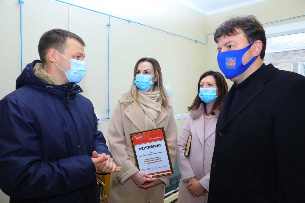 «Запорожсталь» Группы Метинвест восстановил отделение Запорожской областной инфекционной клинической больницы
