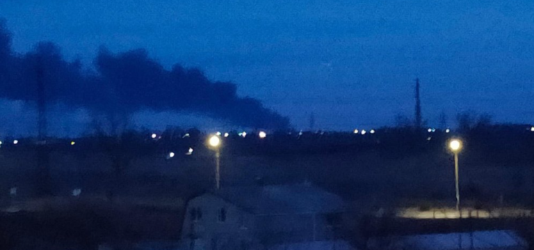 В Мелитополе на военном аэродроме взорвали самолет (ВИДЕО)