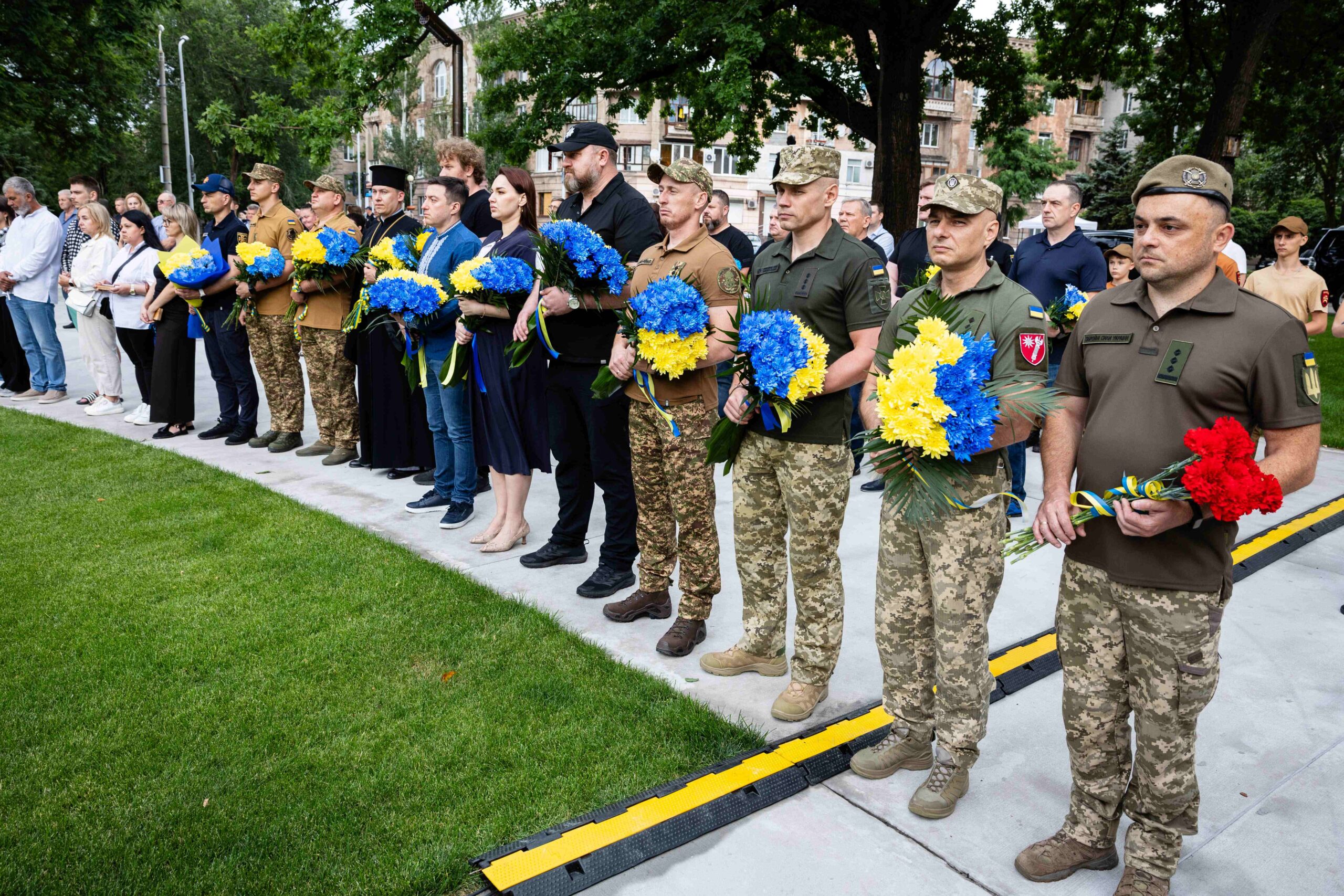 На Дереві пам’яті у Запоріжжі увіковічнили імена ще 80 полеглих героїв