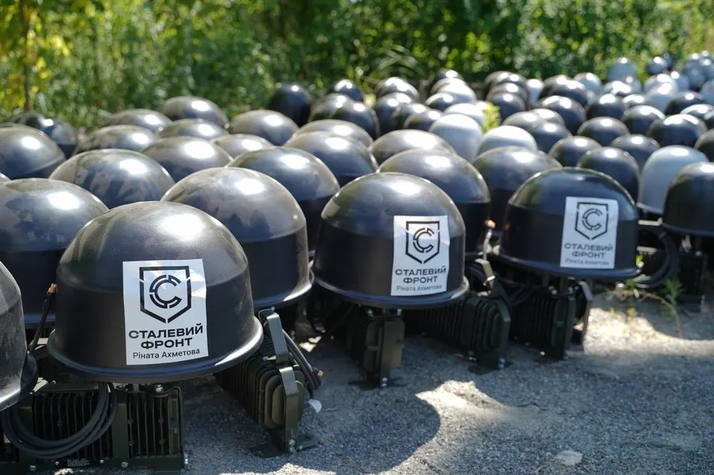 Нацгвардія отримала нову партію РЕБ від Сталевого Фронту Ріната Ахметова