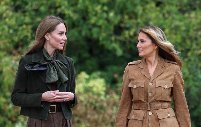 Замша — тренд осені 2025: образи Кейт Міддлтон і Меланії Трамп, які хочеться повторити