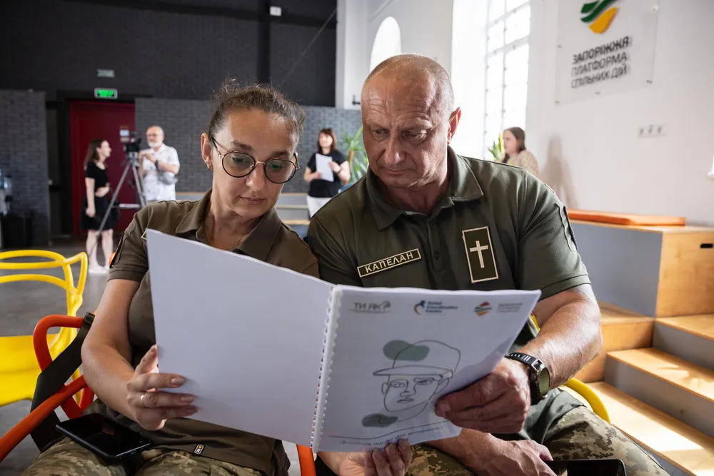 «Запоріжжя. Платформа спільних дій» отримала відзнаку програми «Ти як?» Першої леді за роботу з ветеранами