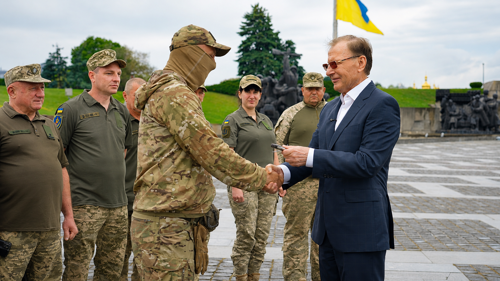 «Сталевий фронт» Ахметова посилив бойові бригади на Запорізькому напрямку новою технікою